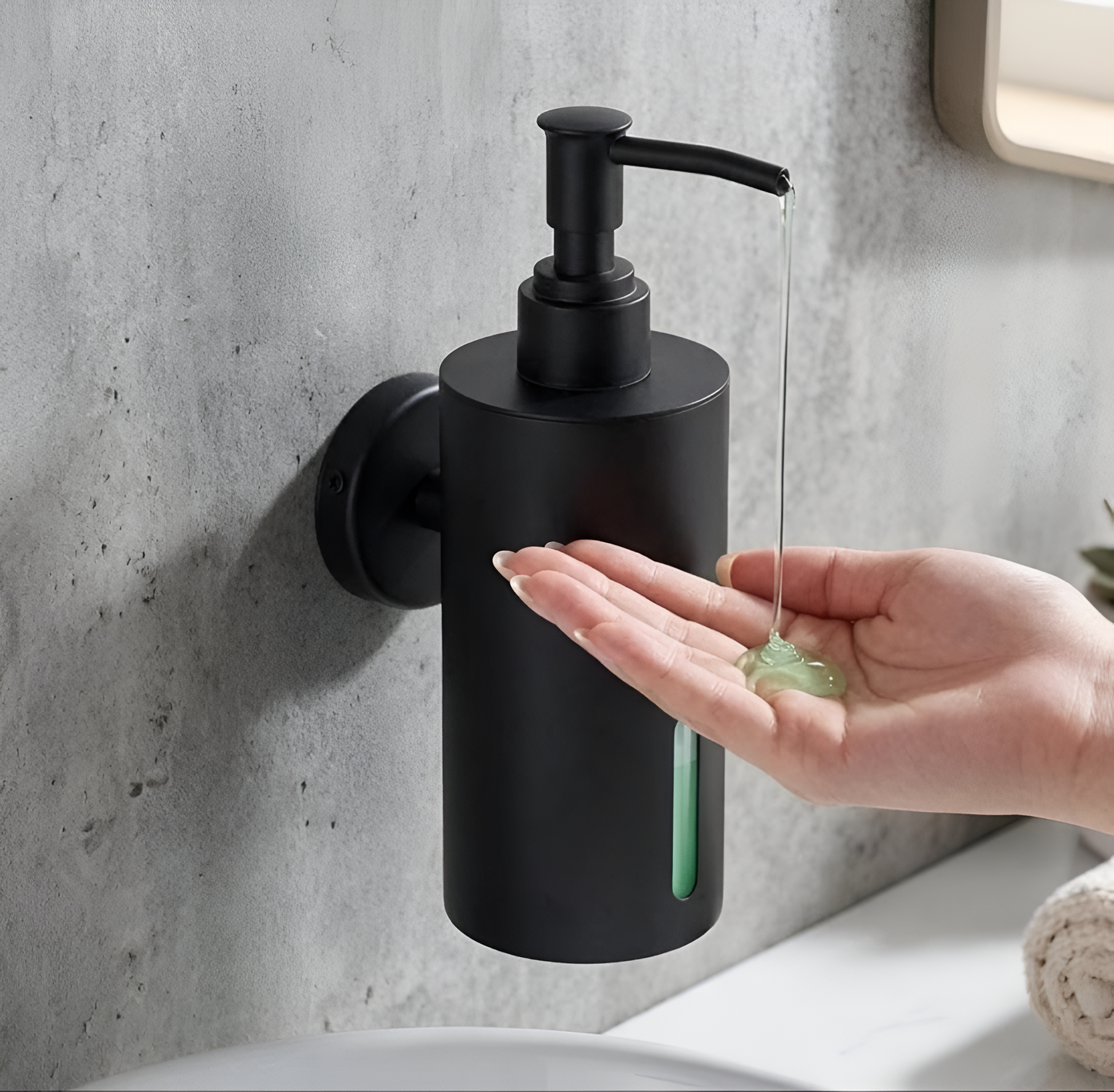 G2B Mart Stainless Steel Soap Dispenser – Wall Mounted (Premium Finish)