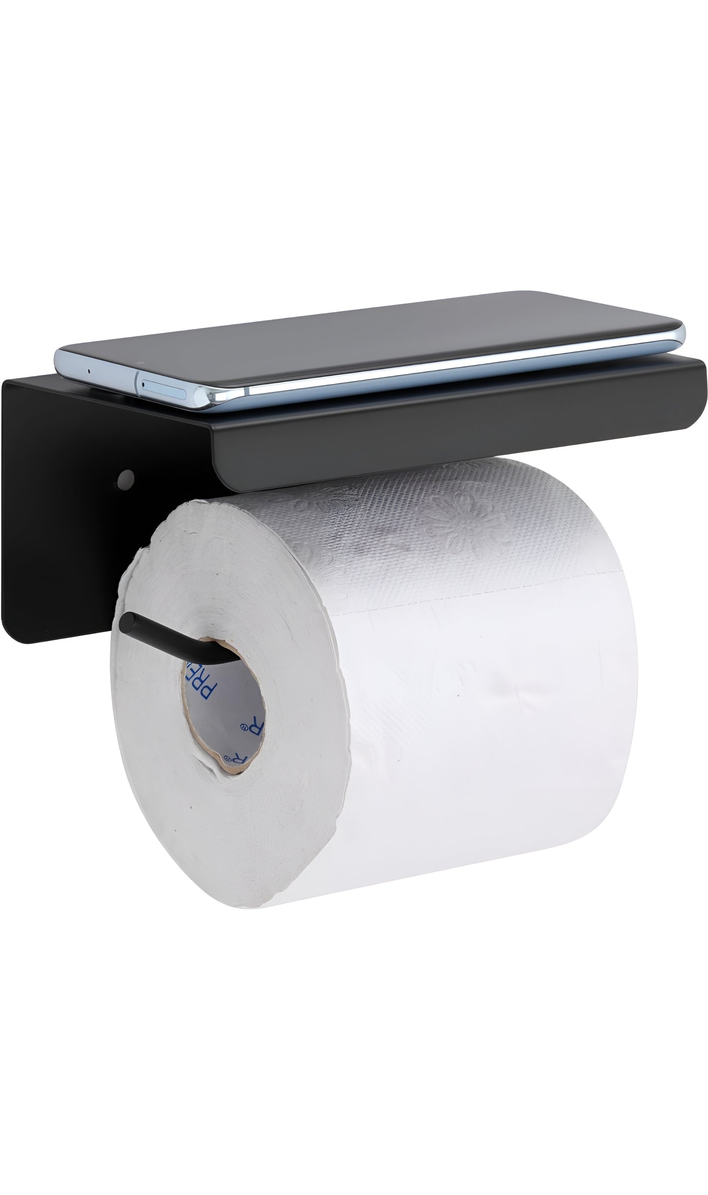 Wall Mounted Toilet Paper Holder with Mobile Stand