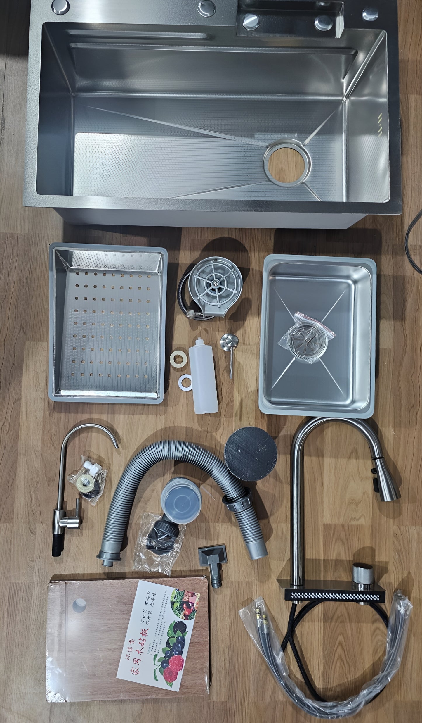 premium stainless steel kitchen sink